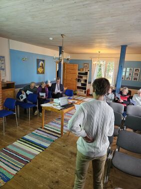 MTÜ Tulevik digiteadlikkuse töötuba Püha koguduse majas