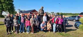 Saaremaa Toidupanga vabatahtlikud ja eestvedajad Hiiumaal õppereisil