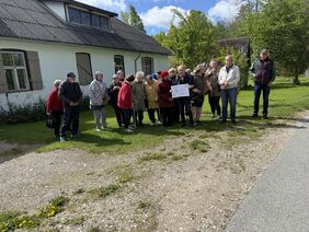 Leisi eakad Hiiumaa õppereisil
