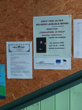 Tauri Tallermaa mälu koolitus Laimjalas